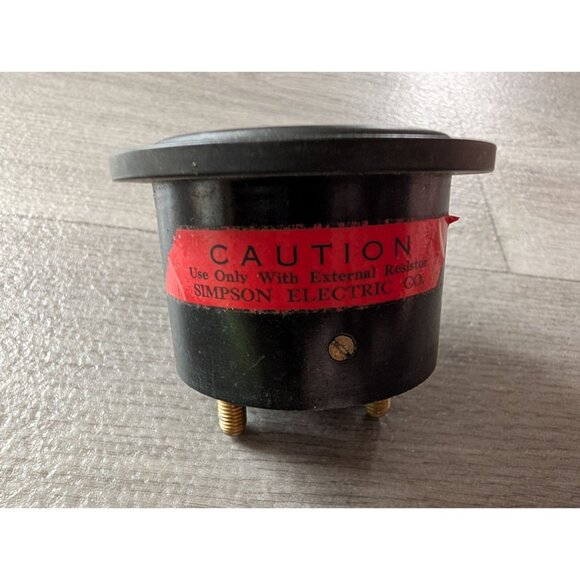 Vintage Simpson AC Voltmeter FS-500UA 0-2000V Alternating Currents - Picture 3 of 5